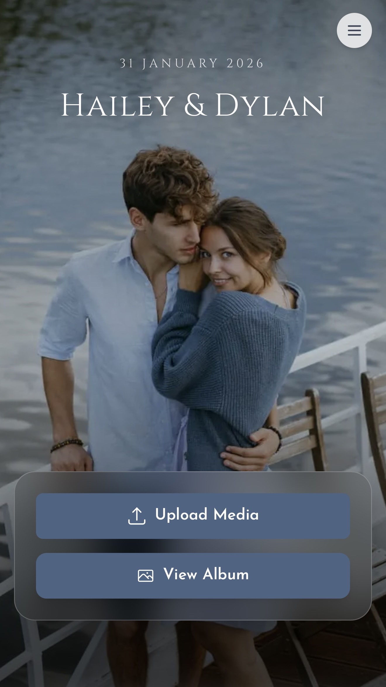 Wedding guest photo example