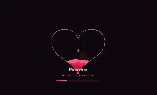 💗 Heart press letter